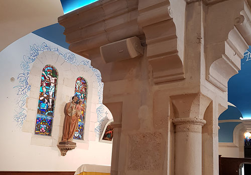 sonorisation église